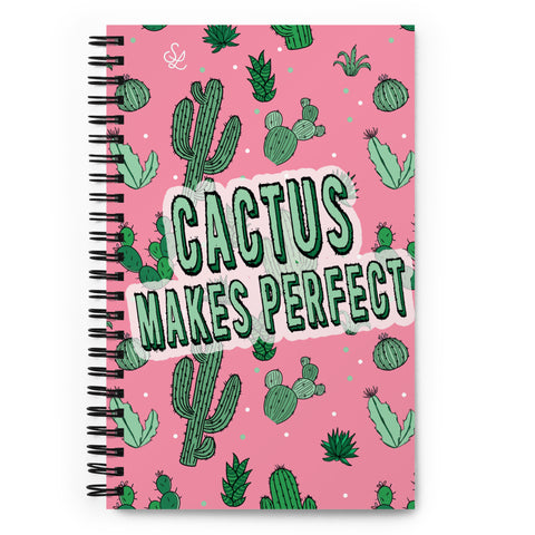 Cactus Makes Perfect Notebook